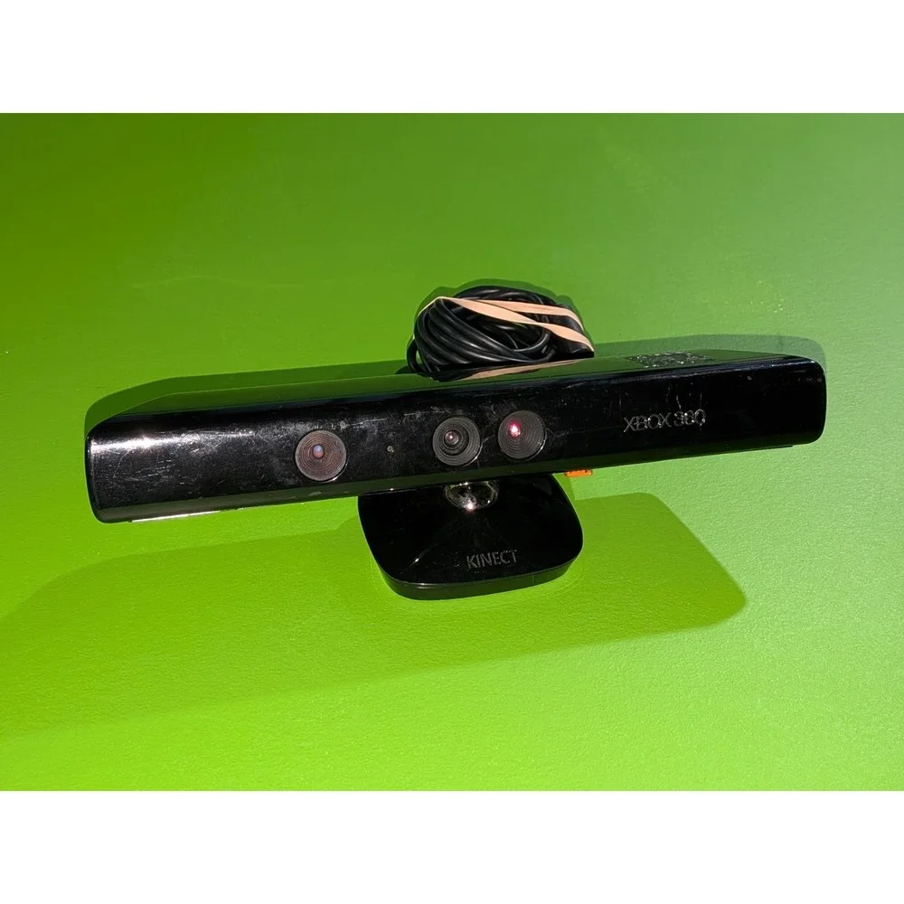 Microsoft Xbox 360 BLACK Kinect Sensor Bar‎ Genuine Microsoft Xbox 360